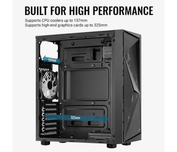 AeroCool PGS Glider Cosmo RGB Czarna - 623749 - zdjęcie 10